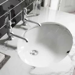 Crosswater Belgravia Crosshead Long Nose Basin Tap - Chrome
