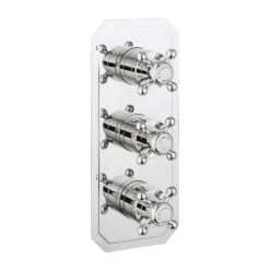 Crosswater Belgravia Crosshead Slimline 2 Outlet WRAS Approved Concealed Thermostatic Shower Valve