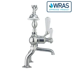 Crosswater Belgravia Lever Deck Mounted Bath Shower Mixer with Handset Kit
