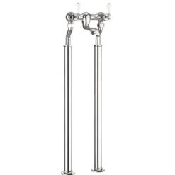 Crosswater Belgravia Lever Floor Standing Bath Filler