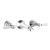Crosswater Belgravia Lever 3 Hole Wall Mounted Basin Mixer