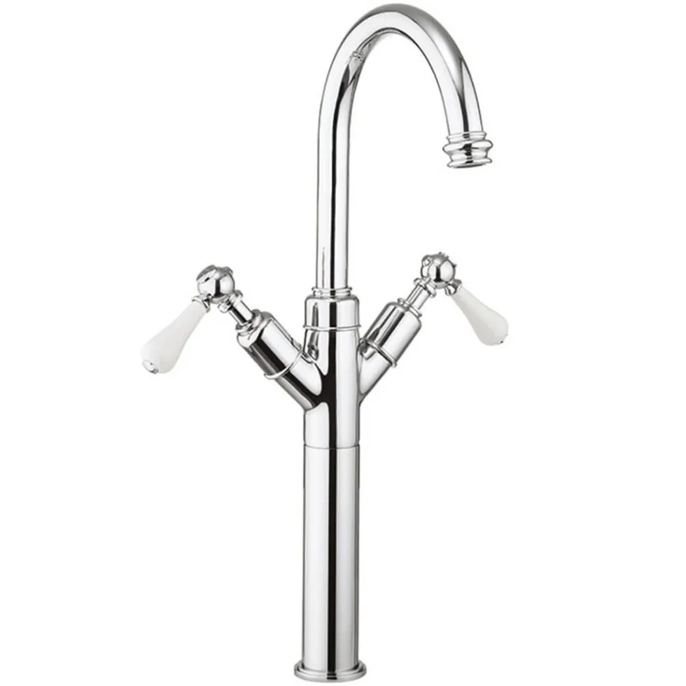 Crosswater Belgravia Lever Tall Monobloc Basin Mixer
