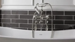 Crosswater Belgravia Shower Handset, Wall Outlet & Hose