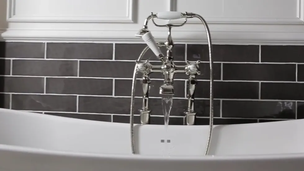 Crosswater Belgravia Shower Handset, Wall Outlet & Hose