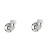 Crosswater Belgravia Wall Unions - Chrome