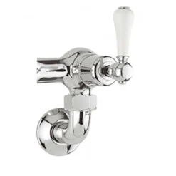 Crosswater Belgravia Wall Unions - Chrome