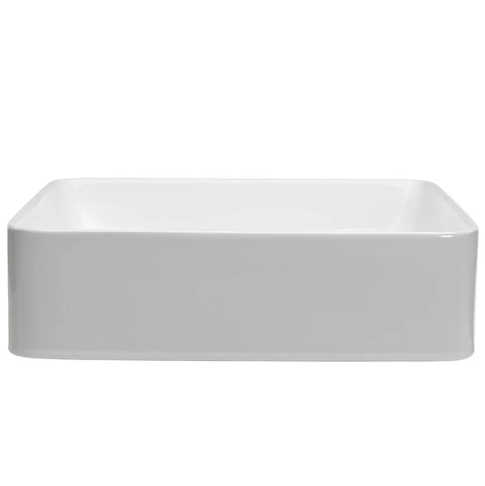 Crosswater Calpe 400mm Square Countertop Basin