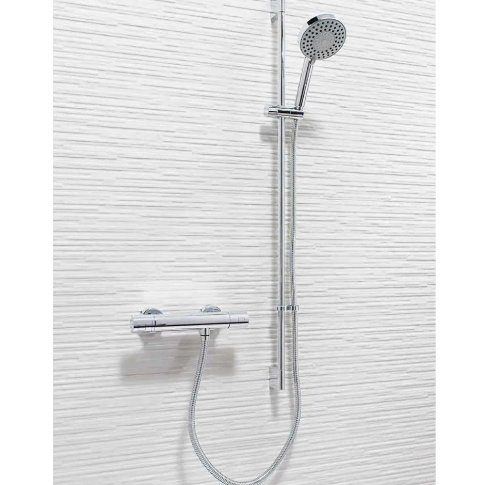 Crosswater Central Exposed Thermostatic Shower Bar Valve