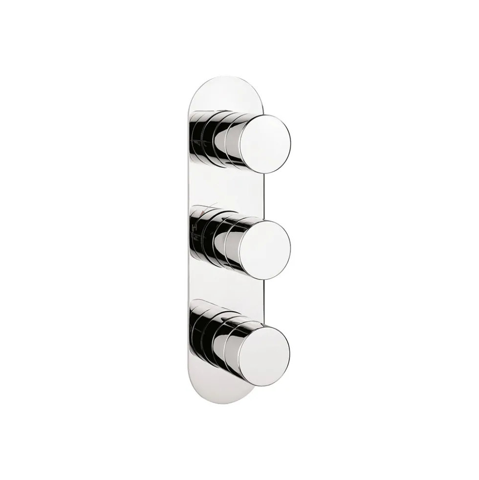 Crosswater Central 2 Outlet Concealed Thermostatic Shower Valve