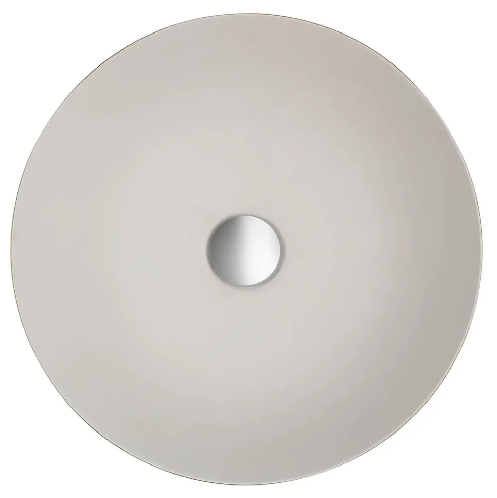 Crosswater Circus Brushed Brass Effect 400mm Round Countertop Basin