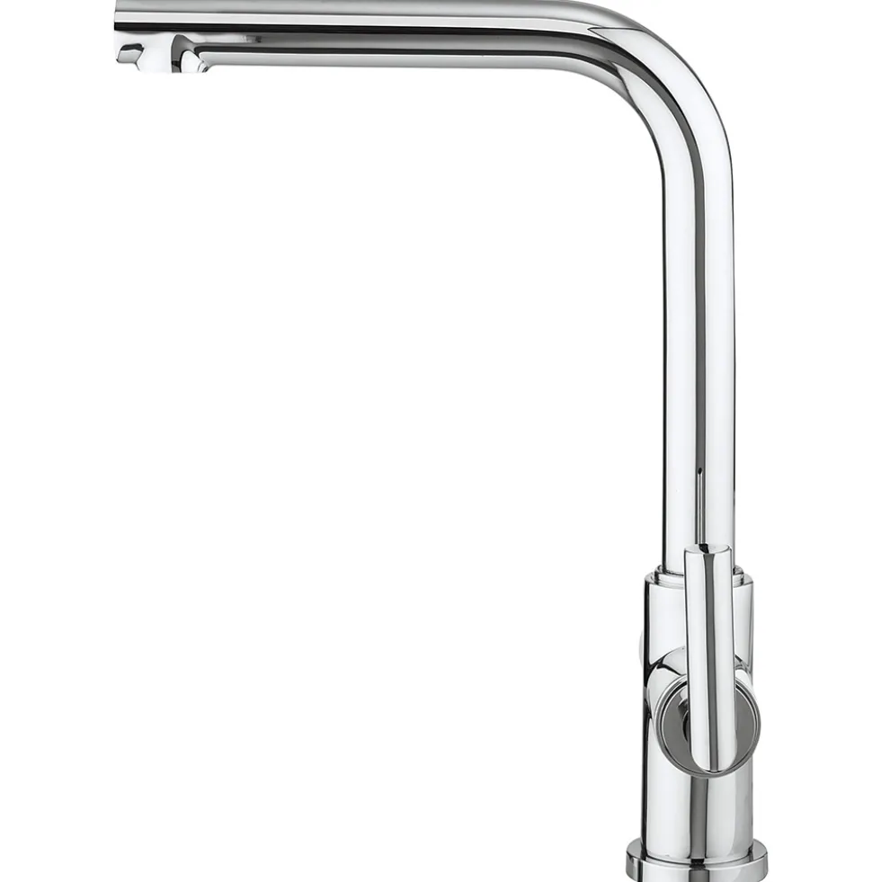 Crosswater Cucina Tropic Dual Control Mono Kitchen Mixer - Chrome