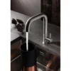 Crosswater Cucina Tube Single Lever Kitchen Mixer - Brushed Stainless Steel