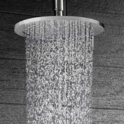Crosswater Curve Exposed Thermostatic Shower Valve with Rigid Riser & Handset Kit