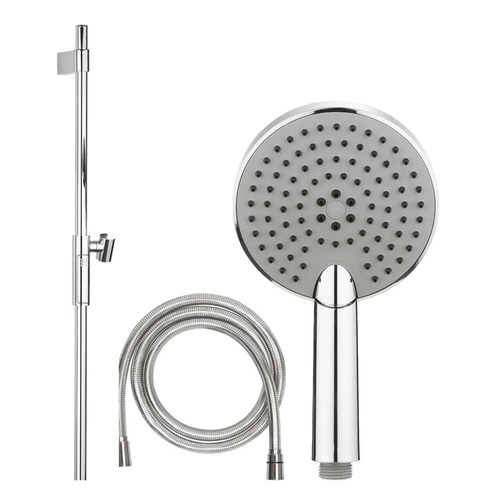 Crosswater Ethos Premium Shower Rail Kit with 3 Mode Handset