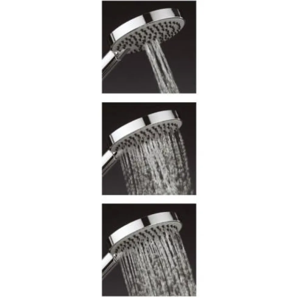 Crosswater Ethos Shower Handset with 3 Spray Patterns (140mm)