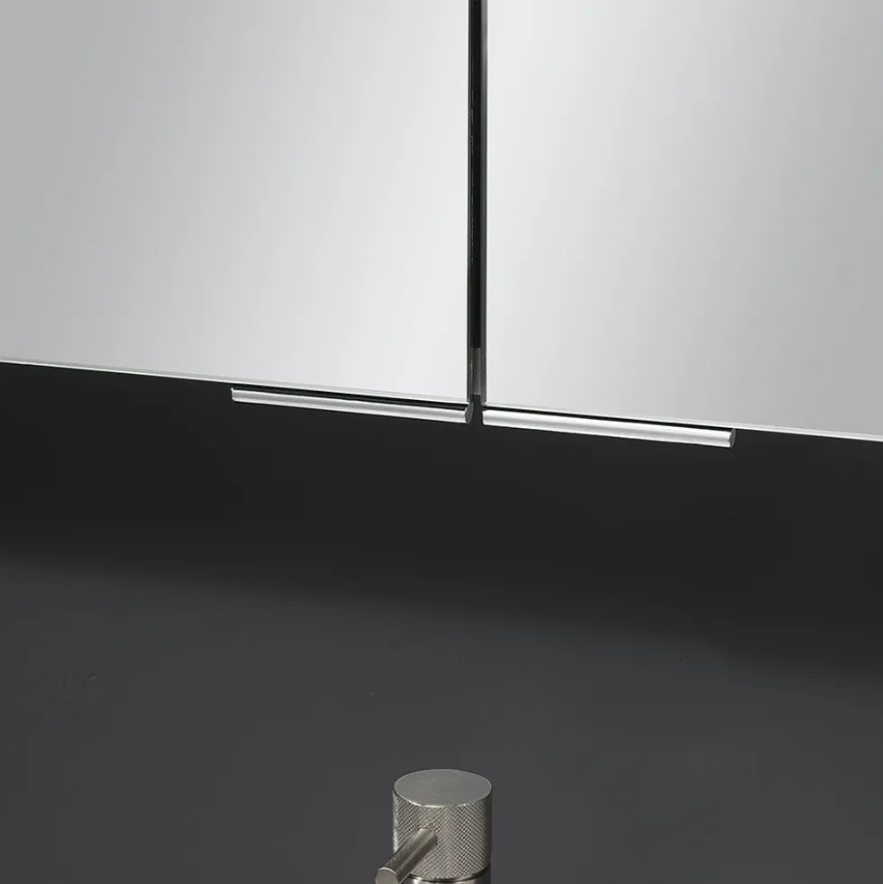 Crosswater Image Illuminated Mirror Cabinet with Shaver Socket & Colour Change LED's - 500, 700 & 900mm