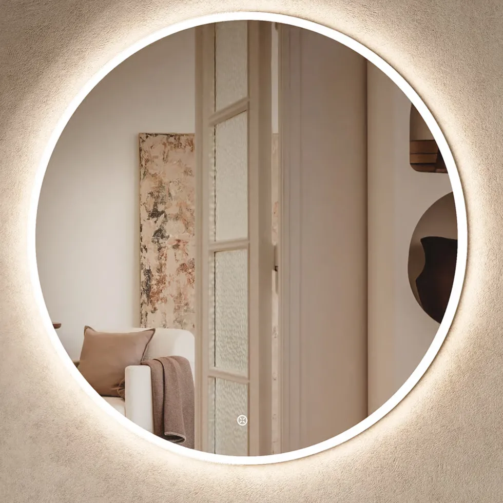Crosswater Infinity Illuminated Mirror with Colour Change LEDs