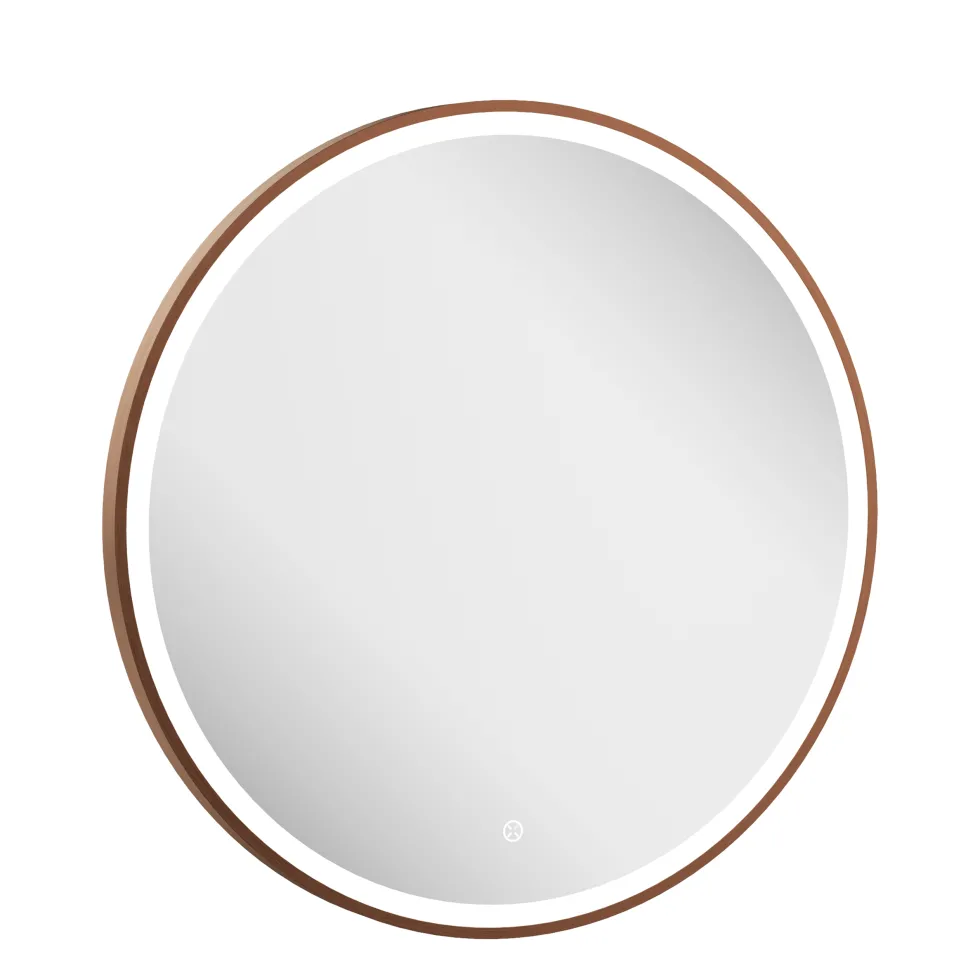 Crosswater Infinity Round Framed Illuminated Mirror with Colour Change LED - 500mm, 600mm & 700mm