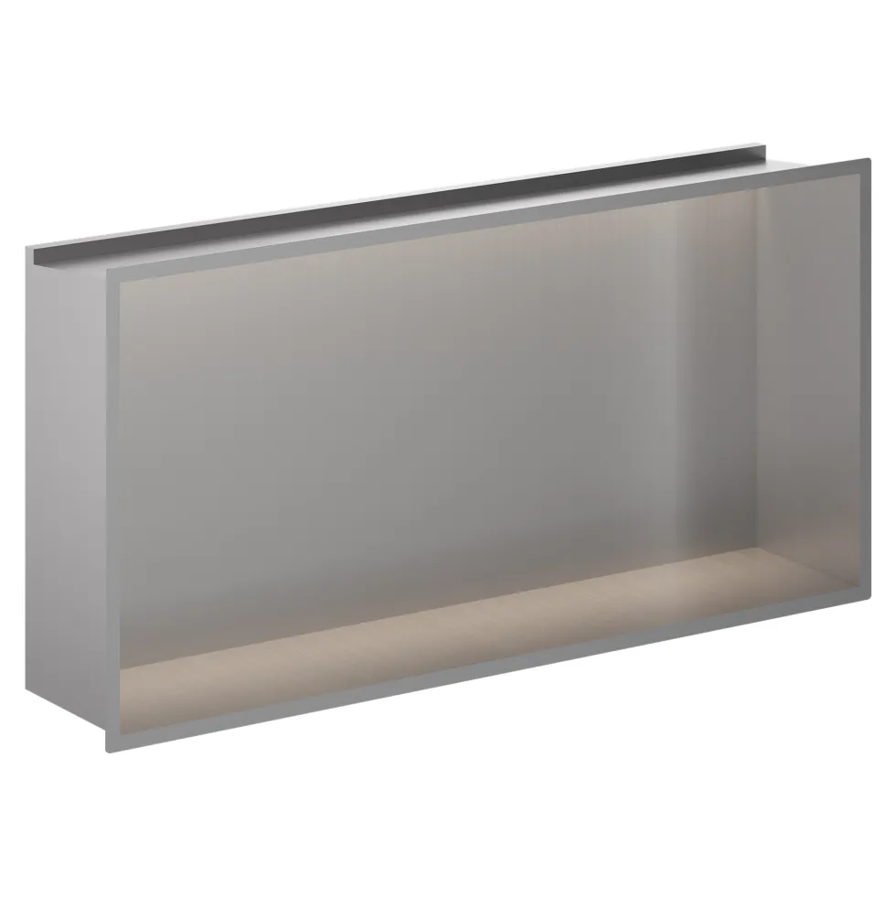 Crosswater Inset LED Illuminated Shower Niche - 610 x 305mm