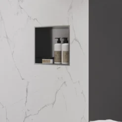 Crosswater Inset LED Illuminated Shower Niche - 305 x 305mm