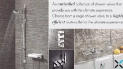 Crosswater Kai Lever Concealed Manual Shower Valve with Diverter
