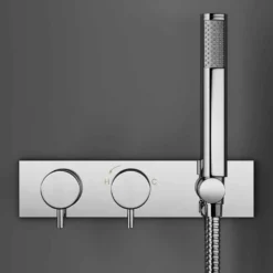 Crosswater Kai Lever 2 Outlet Concealed Thermostatic Shower Valve with Handset