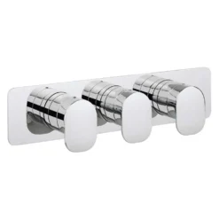 Crosswater KH Zero 2 Concealed 3 Outlet Thermostatic Shower Valve - Landscape