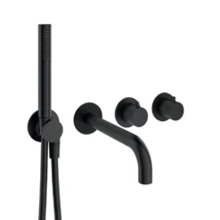 Crosswater Module 2 Outlet Concealed Thermostatic Shower Valve With Bath Spout & Shower Handset