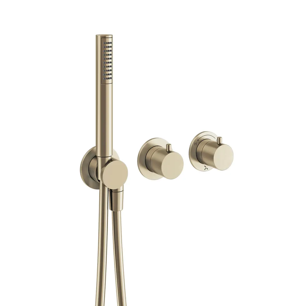 Crosswater Module 2 Outlet Concealed Thermostatic Shower Valve & Shower Handset