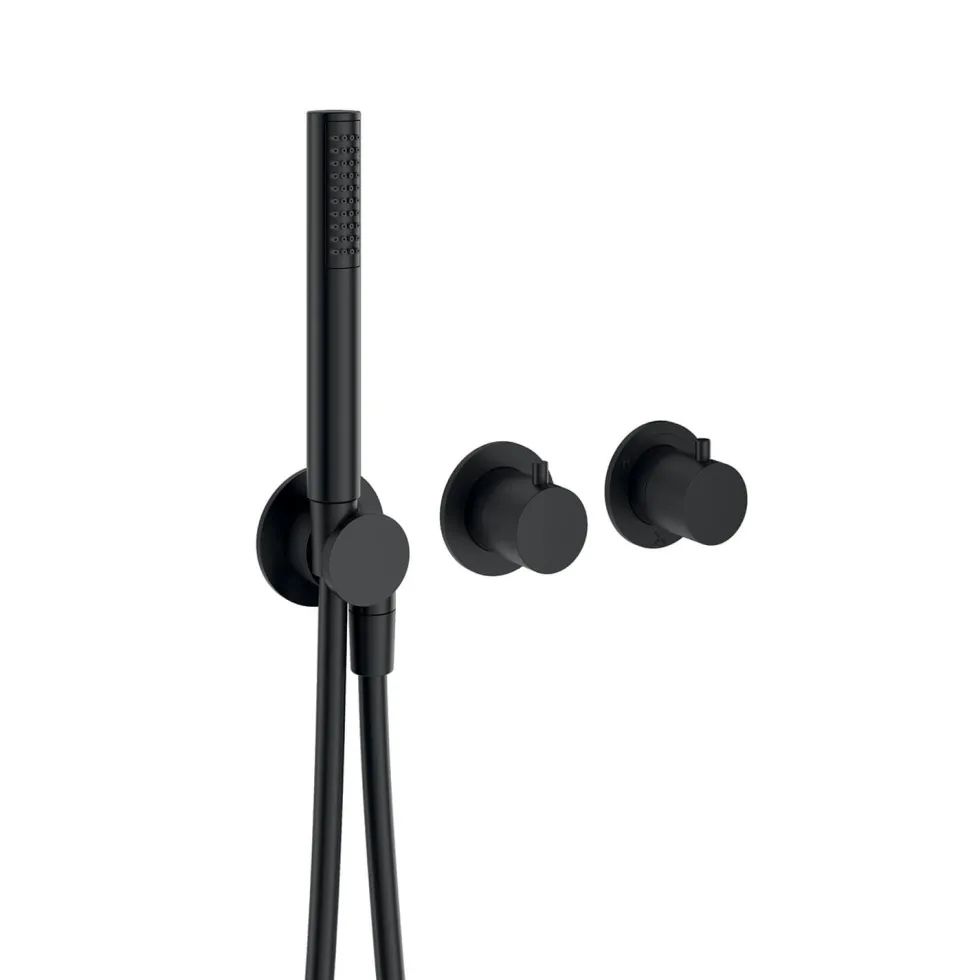 Crosswater Module 2 Outlet Concealed Thermostatic Shower Valve & Shower Handset