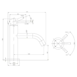 Crosswater MPRO Basin Mixer Tap