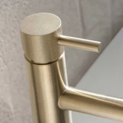 Crosswater MPRO Basin Mixer Tap with Knurled Detailing
