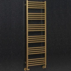 Crosswater MPRO Brushed Brass Heated Towel Rail