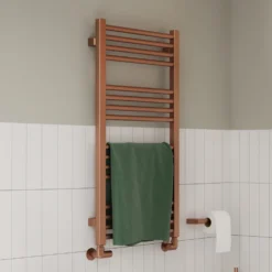 Crosswater MPRO Brushed Bronze Heated Towel Rail