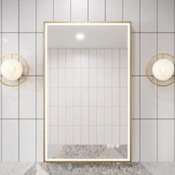 Crosswater MPRO Framed LED Illuminated Steam Free Mirror & Colour Change Lights