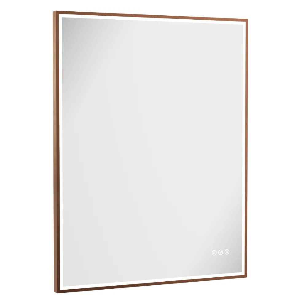 Crosswater MPRO Framed LED Illuminated Steam Free Mirror & Colour Change Lights