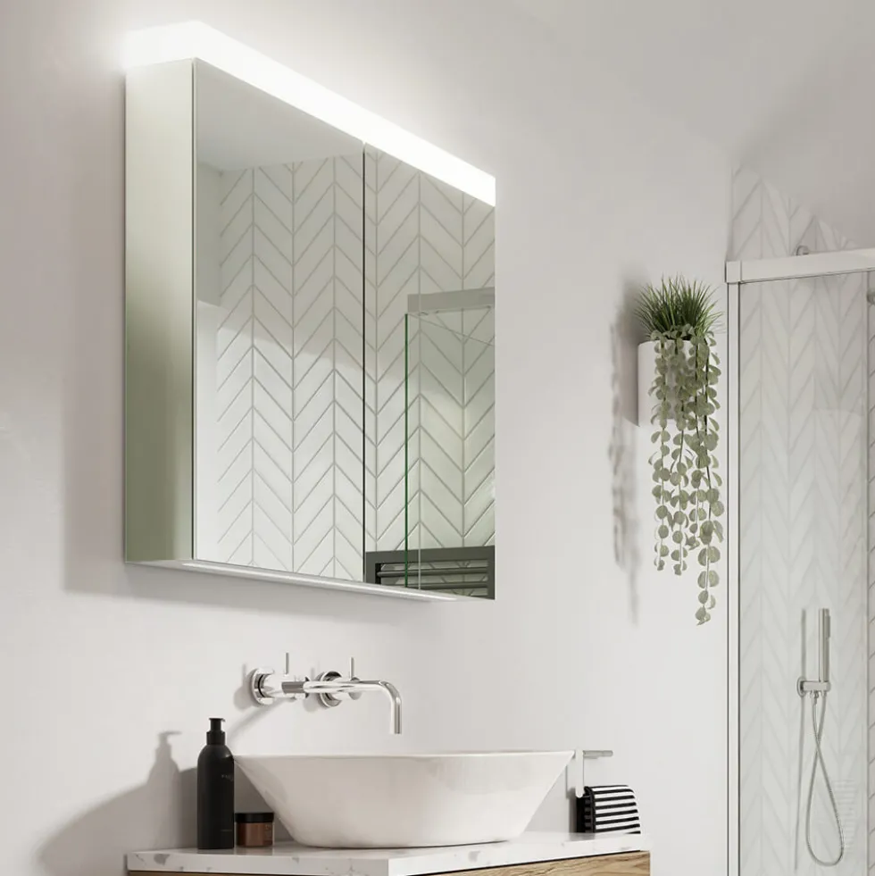 Crosswater MPRO 3 Hole Wall Mounted Basin Mixer Tap