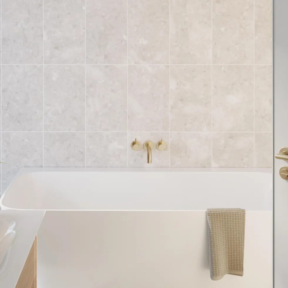 Crosswater MPRO 3 Hole Wall Mounted Bath Filler Tap