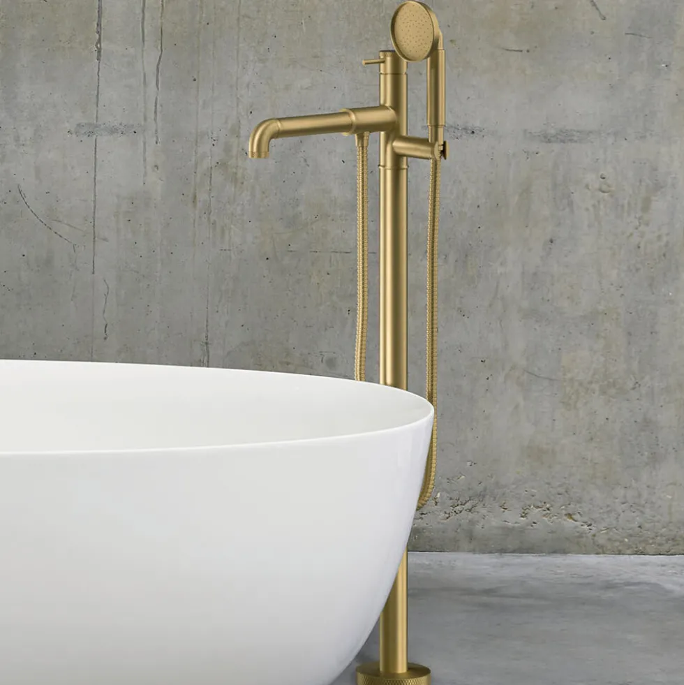 Crosswater MPRO Industrial Floorstanding Bath & Shower Mixer Tap