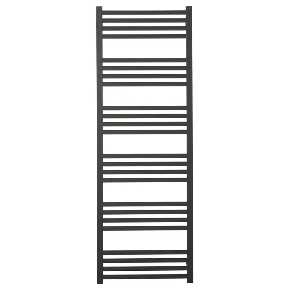 Crosswater MPRO Matt Black Heated Towel Rail