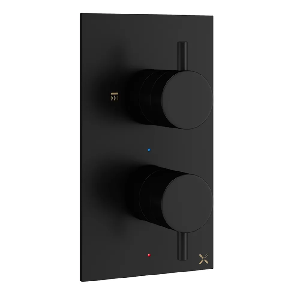 Crosswater MPRO 2 Outlet Concealed Thermostatic Shower Valve