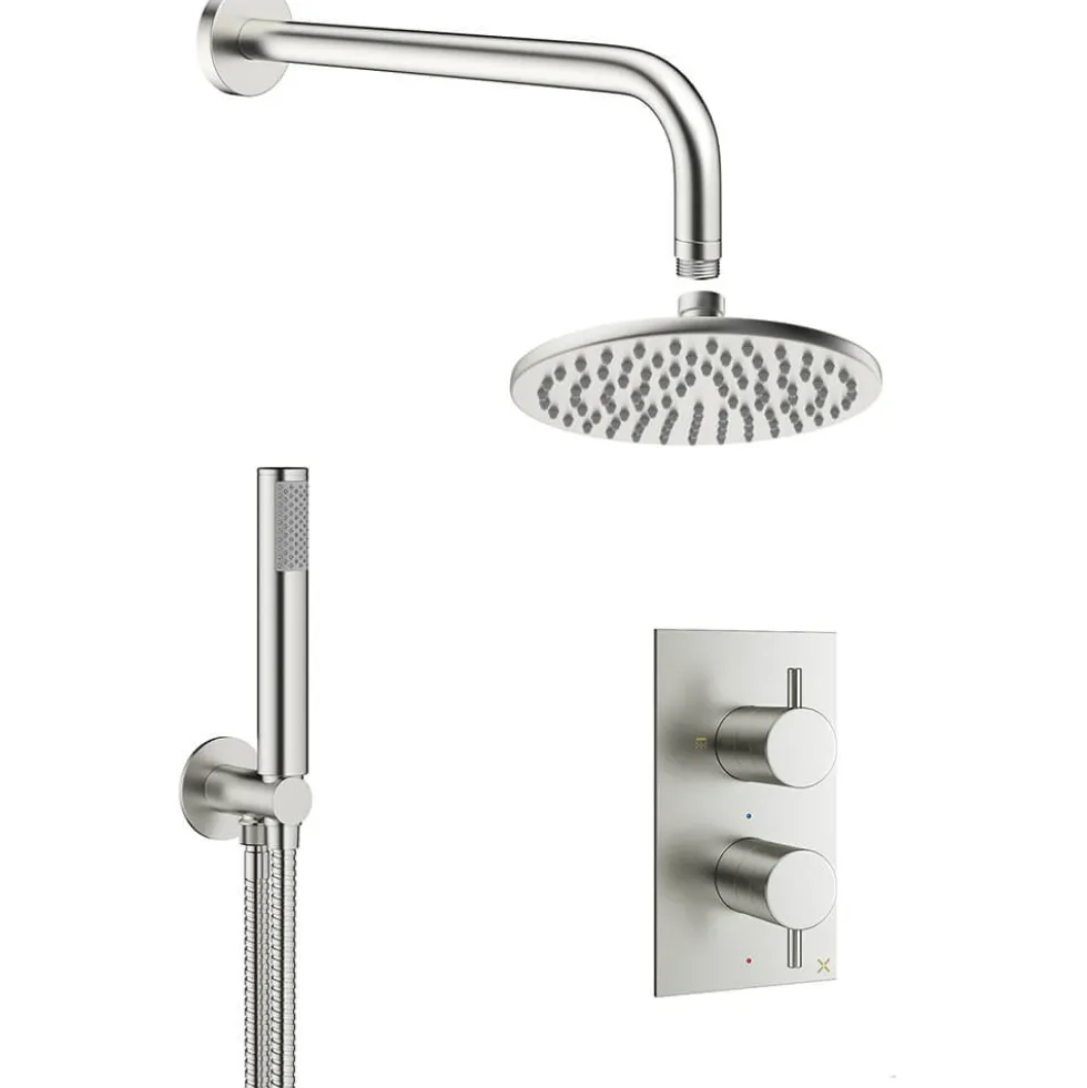 Crosswater MPRO 2 Outlet 2 Handle Shower Bundle
