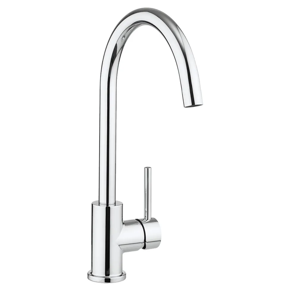 Crosswater MPRO Single Lever Mono Kitchen Mixer Tap - Chrome