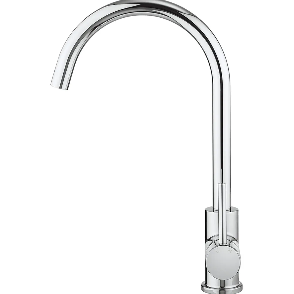 Crosswater MPRO Single Lever Mono Kitchen Mixer Tap - Chrome