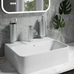 Crosswater 3ONE6 Stainless Steel Mono Basin Mixer