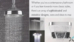 Crosswater Revive Rain & Waterfall Shower Head