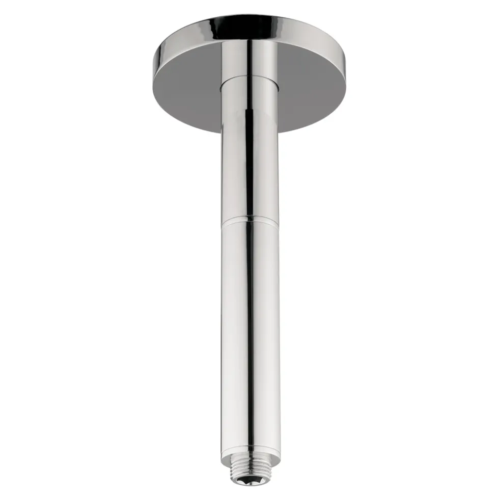 Crosswater Rex Chrome Extendable Ceiling Mounted Shower Arm - 80mm, 120mm & 200mm
