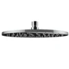 Crosswater Union 250mm Fixed Shower Head - Brushed Black Chrome