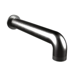 Crosswater Union Wall Mounted Bath Spout - Brushed Black Chrome