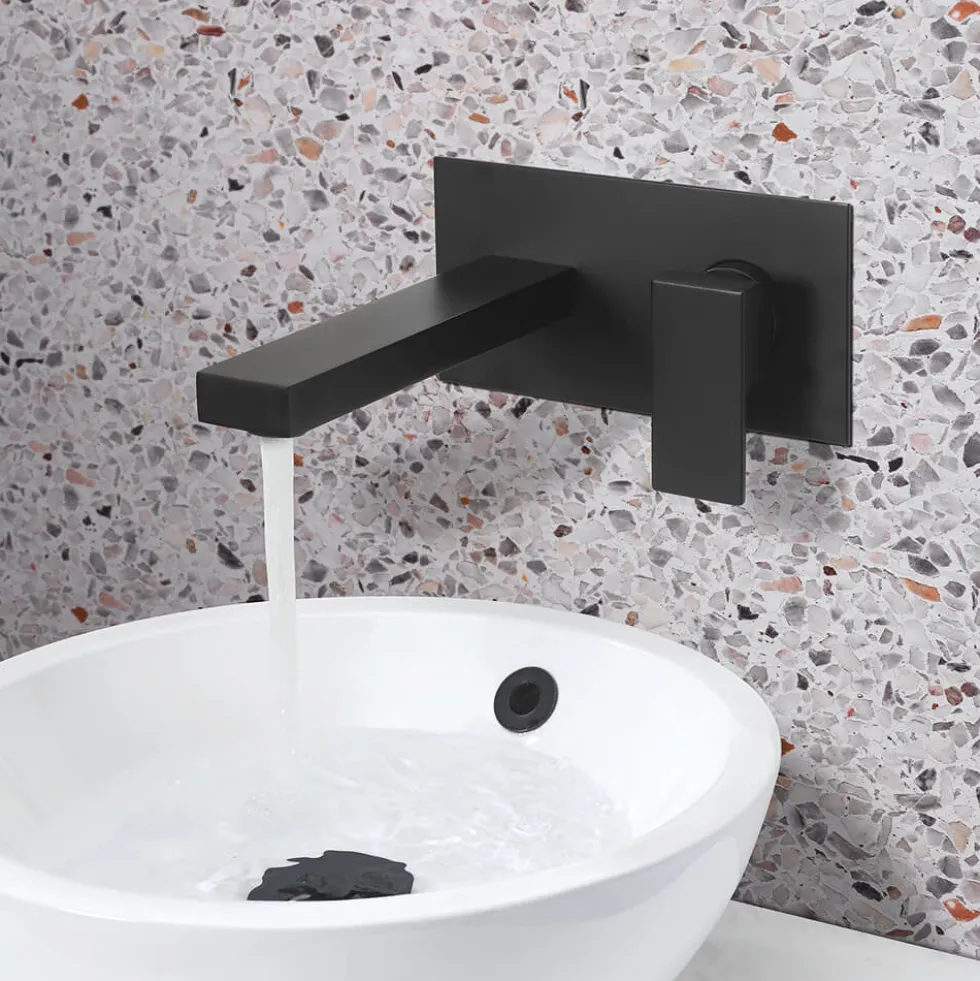 Crosswater Verge 2 Hole Wall Mounted Basin Mixer Tap